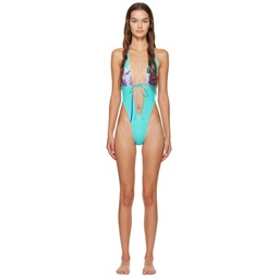 Blue Veda Swimsuit 232224F103000