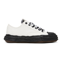 White & Black Peterson 23 Sneakers 241551M237009