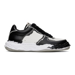 White & Black Wayne Sneakers 232551M237037