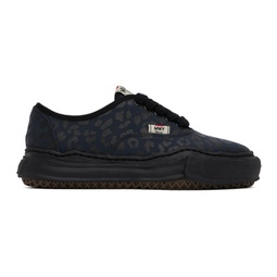 Black Baker Leopard Sneakers 231551M237044