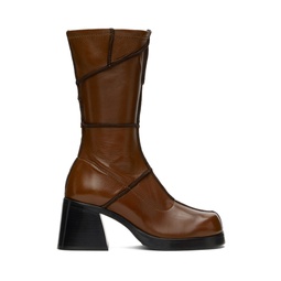 Brown Lois Boots 241877F114006
