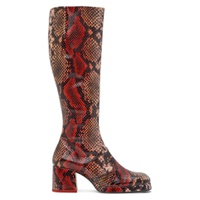 Red Donna Boots 222877F115003