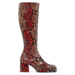 Red Donna Boots 222877F115003