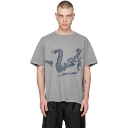 Gray Gaspar T Shirt 231937M213013
