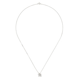 Silver The M Necklace 241937F023003