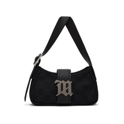 Black Mini Monogram Shoulder Bag 232937F048031