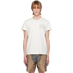 Off White Jordan Barrett Edition Printed T Shirt 232937M213001