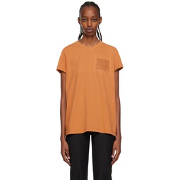 SSENSE Exclusive Orange T Shirt 232937F110000