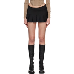Black Trinity School Miniskirt 231937F090003