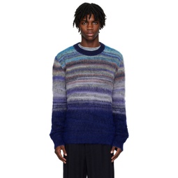 Multicolor Striped Sweater 232884M201002