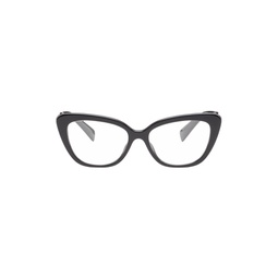 Black Cat Eye Glasses 241209F004000