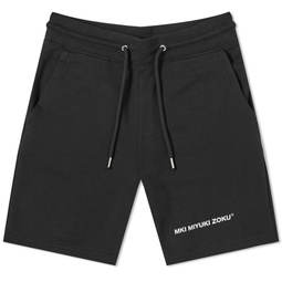MKI Staple Sweat Shorts Black