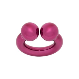 Pink Piercing Ring 231188F024016