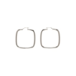 Silver Brass Tubing Earrings 241188F022007