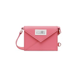 Pink Mini Triangle 6 Crossbody Bag 231188F048039