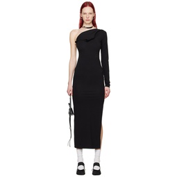Black Mat Satine Brilliant Maxi Dress 241188F055018