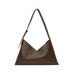 Brown Triangle 6 Shoulder Bag 241188F048026