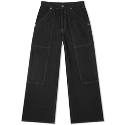 MM6 Maison Margiela Denim 5-Pocket Pants Black