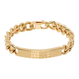 Gold Classic Chain Bracelet 241188M142013