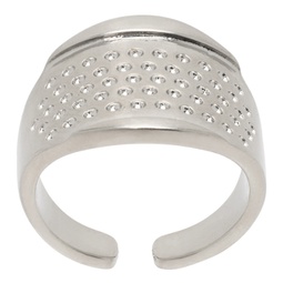 Silver Metal Thimble Ring 241188F024021