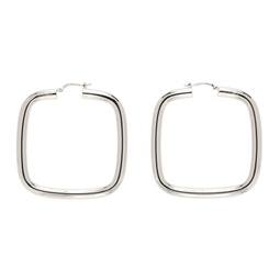 Silver Brass Tubing Earrings 241188F022007