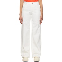 White 4-Pocket Jeans 231188F069015