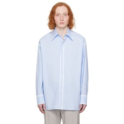 Blue Faded Shirt 241188M192001