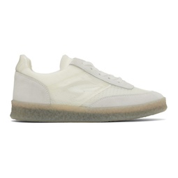 White 6 Court Sneakers 241188F128010