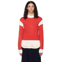 Red Ethan Sweater 222943M201006