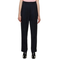 Navy Dolly Trousers 231943F087001