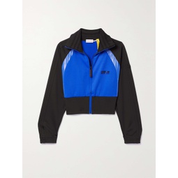 MONCLER GENIUS + adidas Originals shell-trimmed tech-jersey track jacket