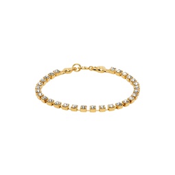 Gold Crystal Bracelet 232416F020007