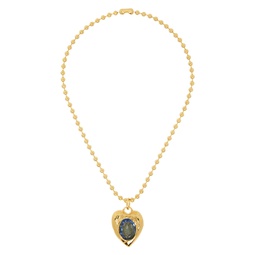 Gold   Blue Pacha Necklace 241416F023008