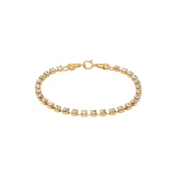 Gold Crystal Bracelet 241416F020001
