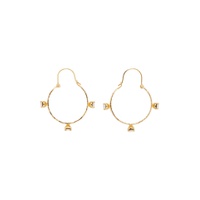 Gold Esprit Hoop II Earrings 241416F022004