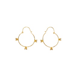 Gold Esprit II Hoop Earrings 231416F022005