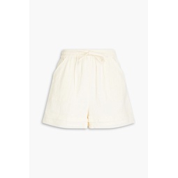 Cotton-gauze shorts