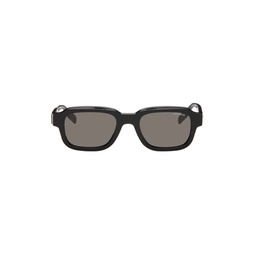 Black Rectangular Sunglasses 241926M134011