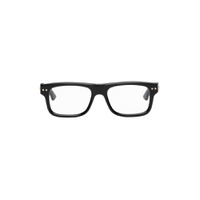 Black Rectangular Glasses 241926M133008