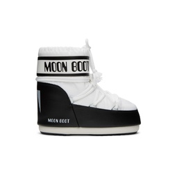 White Icon Low Boots 241970M255008