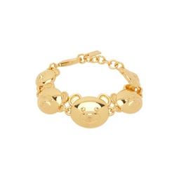 Gold Teddy Bear Bracelet 241720F020001