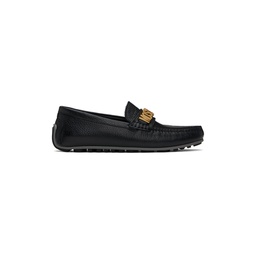 Black Driver Loafers 241720M231007