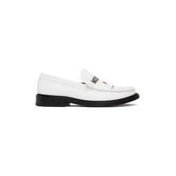 White College Loafers 241720M231014