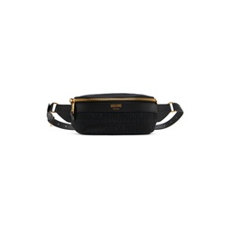 Black Jacquard Belt Bag 241720M171006