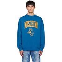 Blue Varsity Sweatshirt 222720M204025