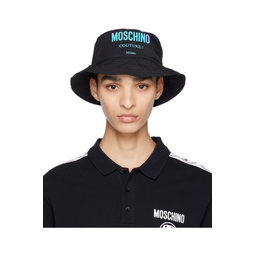 Black Capello Bucket Hat 222720M172026