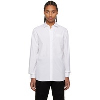 White Embroidered Shirt 222720M192006