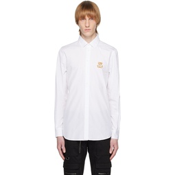 White Embroidered Shirt 231720M192002