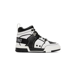 Black   White Streetball Sneakers 232720M237009