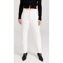 Robco Wide Straight-CP WHT Jeans